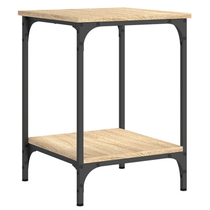 Coffee Table Sonoma Oak 40x40x55 cm Engineered Wood