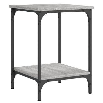 Coffee Table Grey Sonoma 40x40x55 cm Engineered Wood