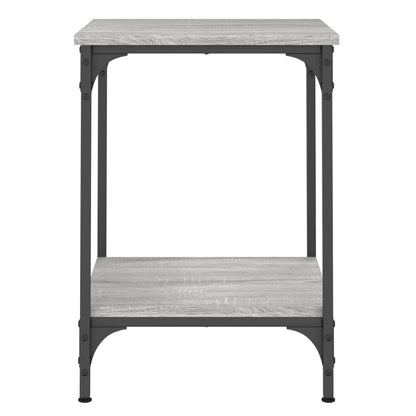 Coffee Table Grey Sonoma 40x40x55 cm Engineered Wood