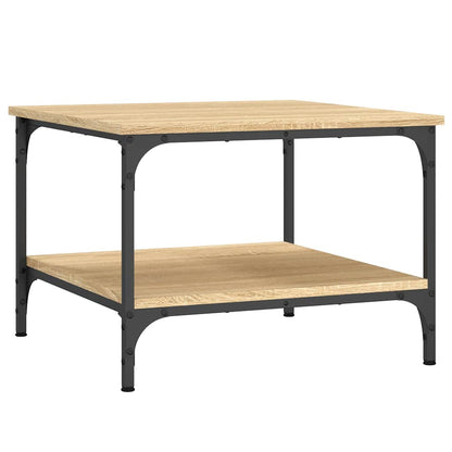 Coffee Table Sonoma Oak 55x55x40 cm Engineered Wood
