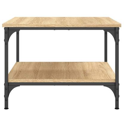 Coffee Table Sonoma Oak 55x55x40 cm Engineered Wood