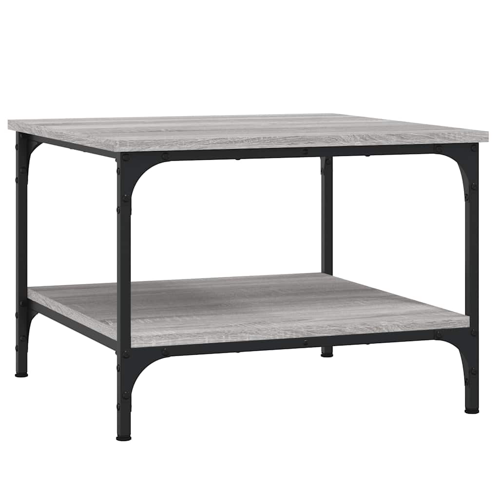 Coffee Table Grey Sonoma 55x55x40 cm Engineered Wood