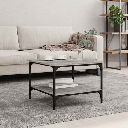 Coffee Table Grey Sonoma 55x55x40 cm Engineered Wood