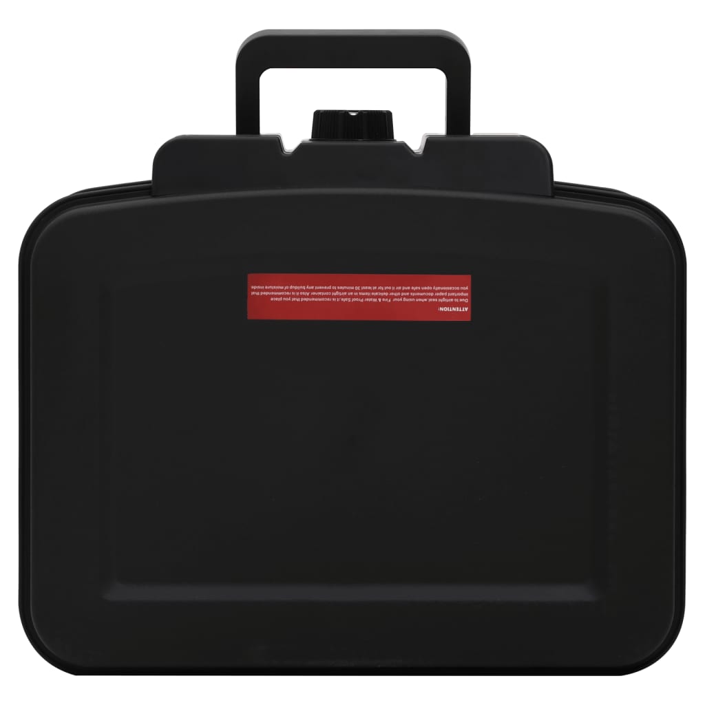 Safe Box Black 38x32,5x16,5 cm