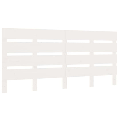 Bed Frame without Mattress White 140x190 cm Solid Wood Pine