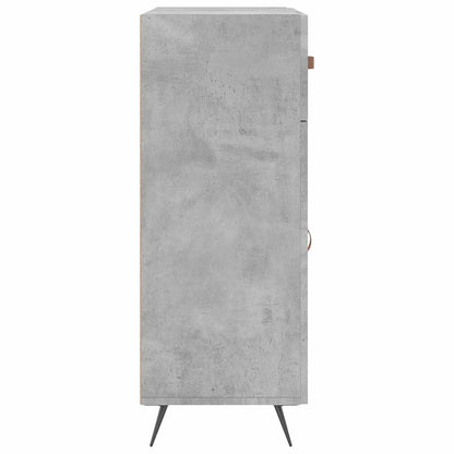 Sideboard Concrete Grey 69.5x34x90 cm Engineered Wood