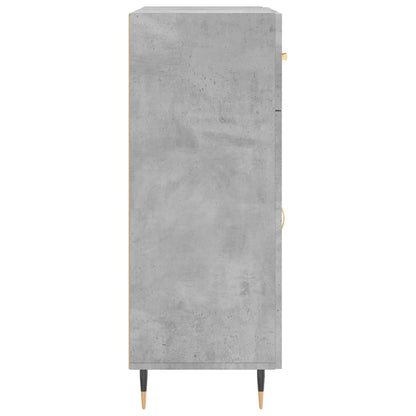 Sideboard Concrete Grey 69.5x34x90 cm Engineered Wood