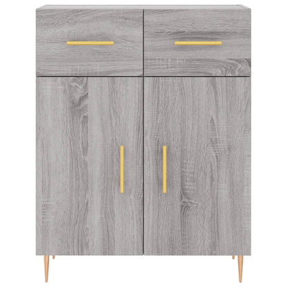 Sideboard Grey Sonoma 69.5x34x90 cm Engineered Wood