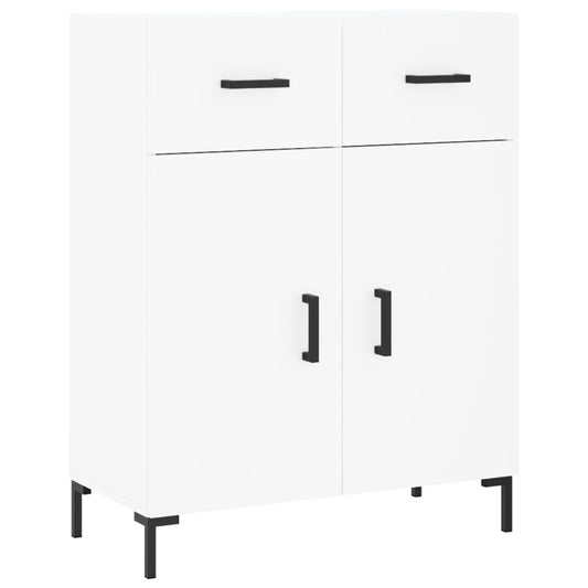 Sideboard White 69.5x34x90 cm Engineered Wood