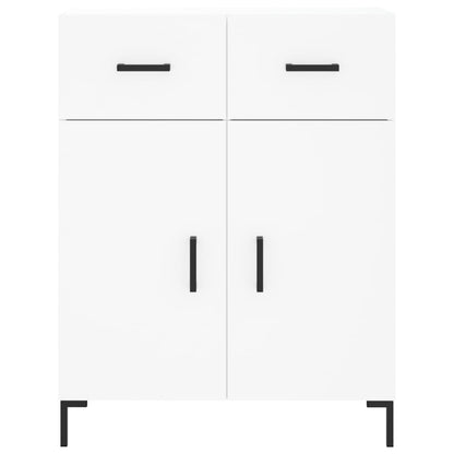 Sideboard White 69.5x34x90 cm Engineered Wood
