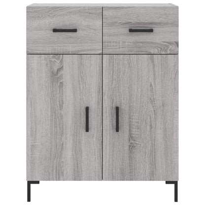 Sideboard Grey Sonoma 69.5x34x90 cm Engineered Wood