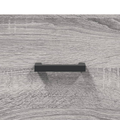 Sideboard Grey Sonoma 69.5x34x90 cm Engineered Wood