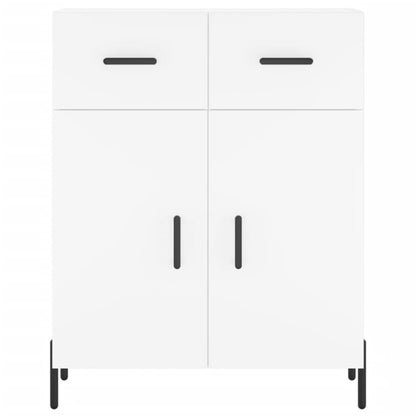 Sideboard White 69.5x34x90 cm Engineered Wood