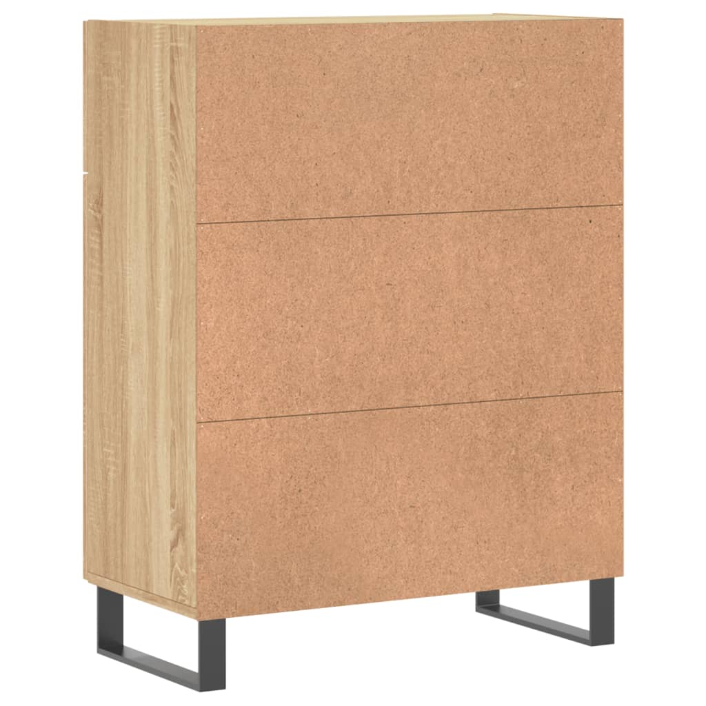 Sideboard Sonoma Oak 69.5x34x90 cm Engineered Wood
