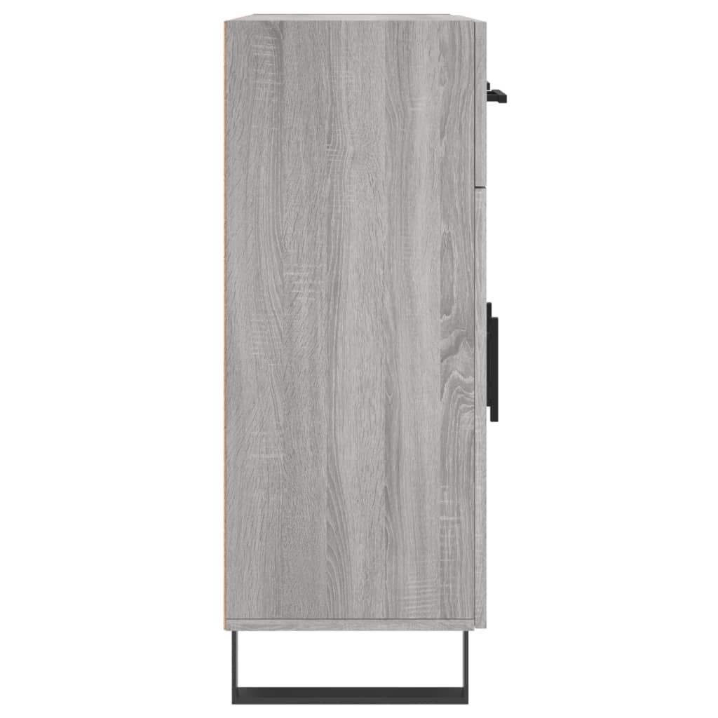 Sideboard Grey Sonoma 69.5x34x90 cm Engineered Wood