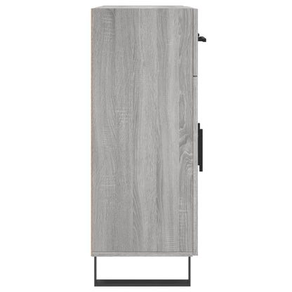 Sideboard Grey Sonoma 69.5x34x90 cm Engineered Wood