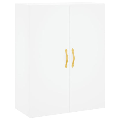 Wall Mounted Cabinet White 69.5x34x90 cm