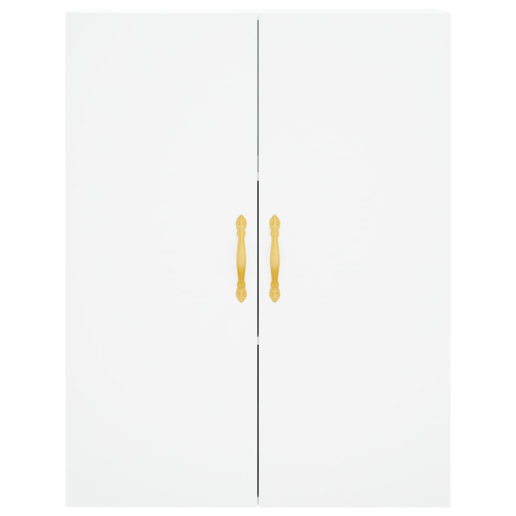 Wall Mounted Cabinet White 69.5x34x90 cm