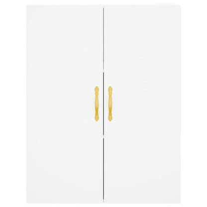 Wall Mounted Cabinet White 69.5x34x90 cm