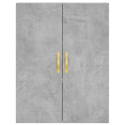 Wall Mounted Cabinet Concrete Grey 69.5x34x90 cm