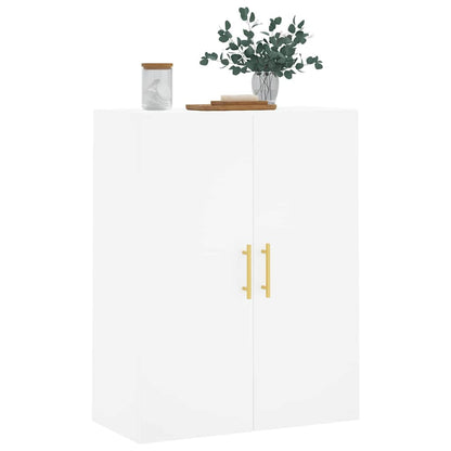 Wall Mounted Cabinet White 69.5x34x90 cm