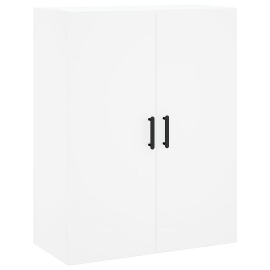 Wall Mounted Cabinet White 69.5x34x90 cm