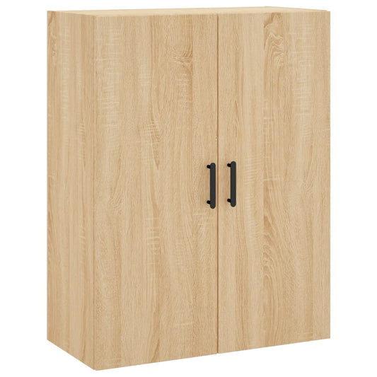 Wall Mounted Cabinet Sonoma Oak 69,5x34x90 cm