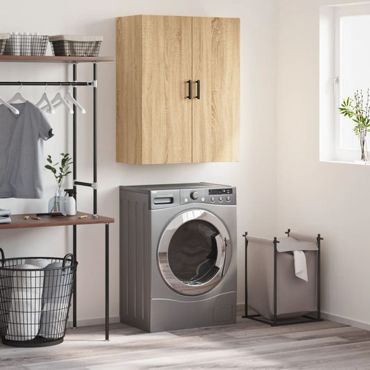 Wall Mounted Cabinet Sonoma Oak 69,5x34x90 cm
