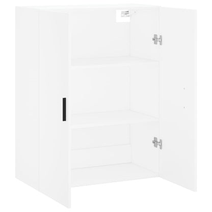 Wall Mounted Cabinet White 69.5x34x90 cm