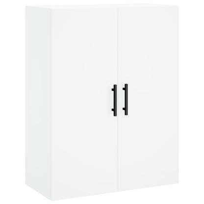 Wall Mounted Cabinet White 69.5x34x90 cm