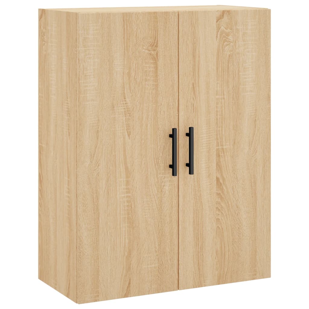 Wall Mounted Cabinet Sonoma Oak 69.5x34x90 cm