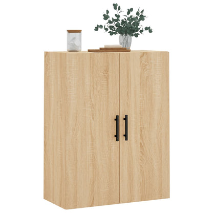 Wall Mounted Cabinet Sonoma Oak 69.5x34x90 cm