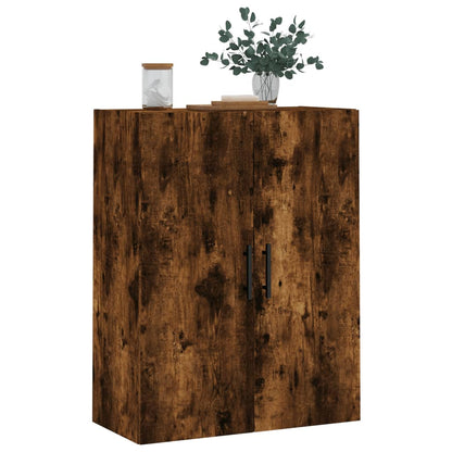 Wall Mounted Cabinet Smoked Oak 69.5x34x90 cm