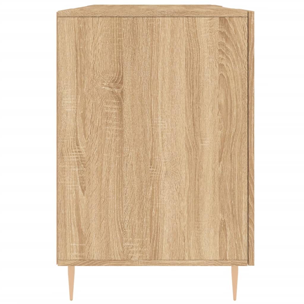 Desk Sonoma Oak 140x50x75 cm Engineered Wood