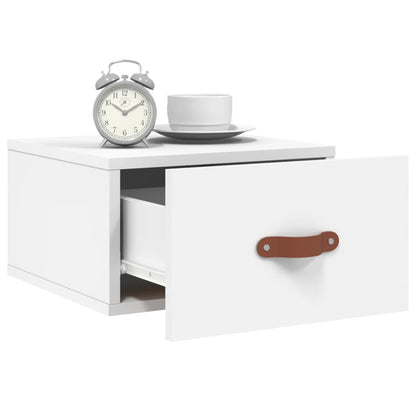 Wall-mounted Bedside Cabinets 2 pcs White 35x35x20 cm