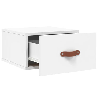 Wall-mounted Bedside Cabinets 2 pcs White 35x35x20 cm