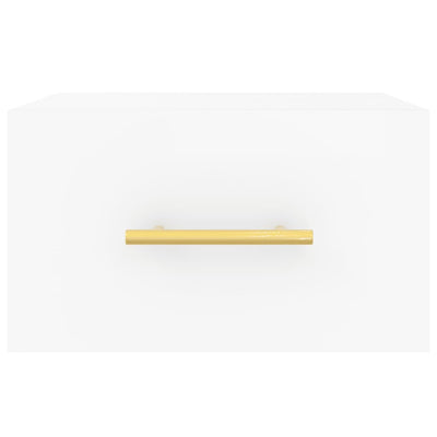 Wall-mounted Bedside Cabinets 2 pcs White 35x35x20 cm