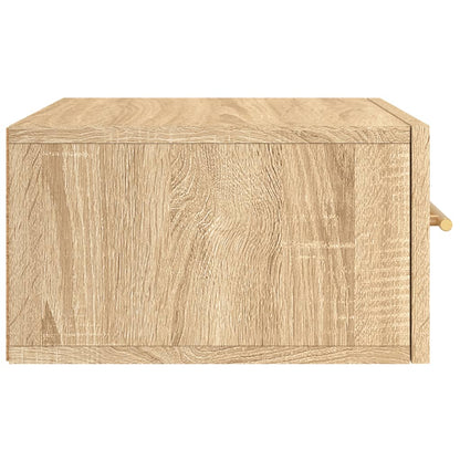 Wall-mounted Bedside Cabinet Sonoma Oak 35x35x20 cm