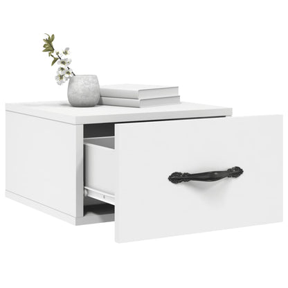 Wall-mounted Bedside Cabinets 2 pcs White 35x35x20 cm