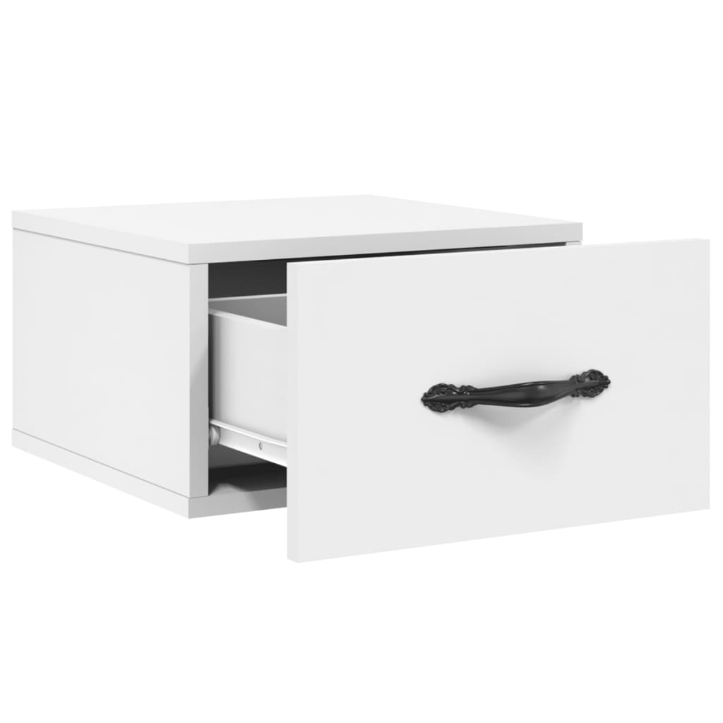 Wall-mounted Bedside Cabinets 2 pcs White 35x35x20 cm