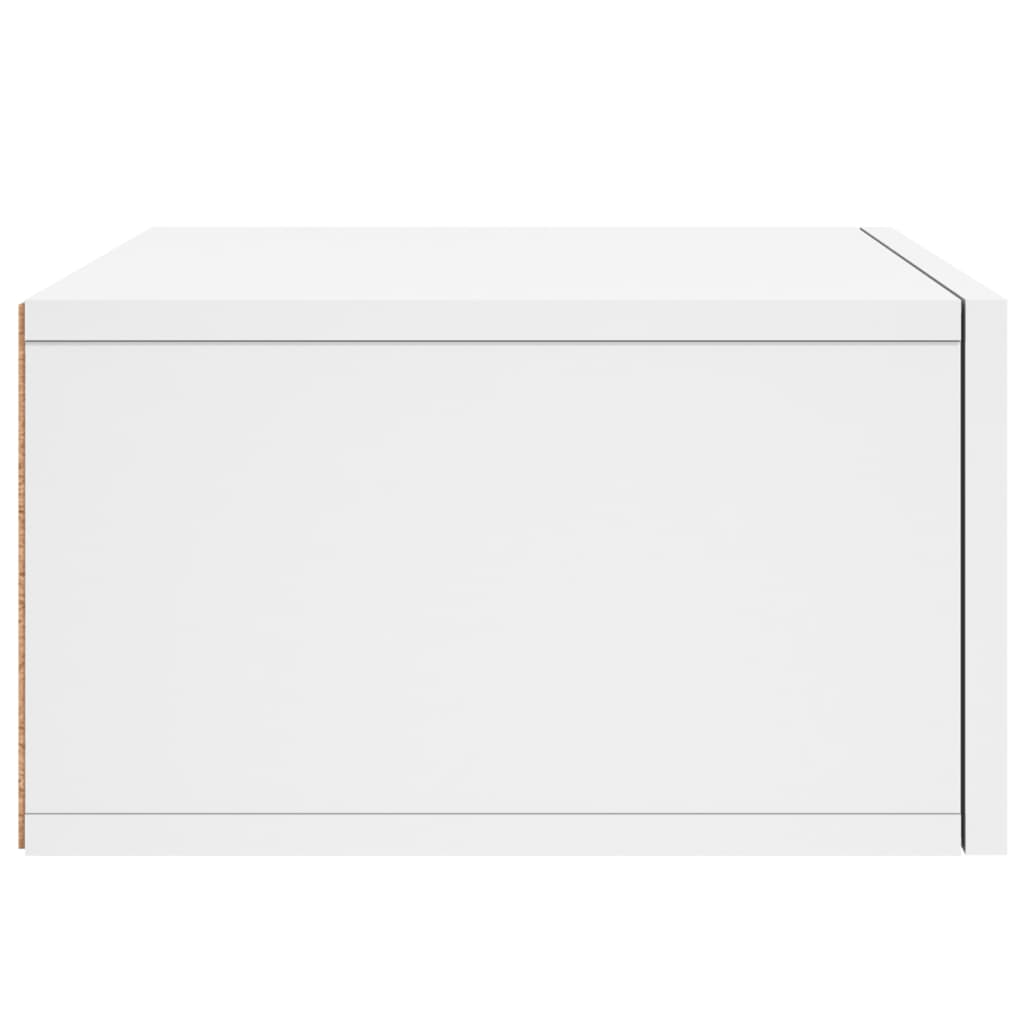 Wall-mounted Bedside Cabinets 2 pcs White 35x35x20 cm