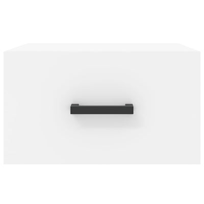 Wall-mounted Bedside Cabinets 2 pcs White 35x35x20 cm