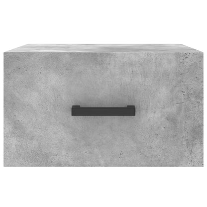 Wall-mounted Bedside Cabinets 2 pcs Concrete Grey 35x35x20 cm