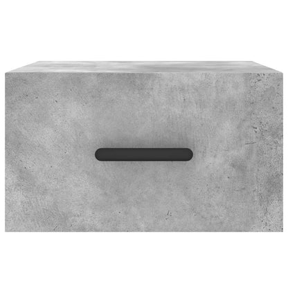 Wall-mounted Bedside Cabinets 2 pcs Concrete Grey 35x35x20 cm