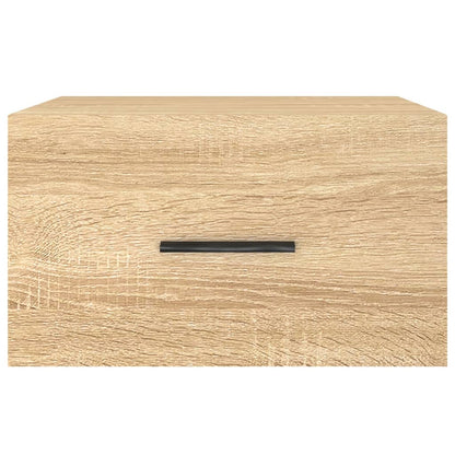 Wall-mounted Bedside Cabinets 2 pcs Sonoma Oak 35x35x20 cm