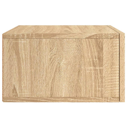 Wall-mounted Bedside Cabinets 2 pcs Sonoma Oak 35x35x20 cm