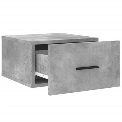 Wall-mounted Bedside Cabinets 2 pcs Concrete Grey 35x35x20 cm