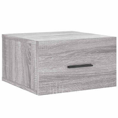 Wall-mounted Bedside Cabinets 2 pcs Grey Sonoma 35x35x20 cm