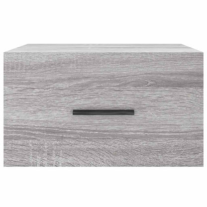 Wall-mounted Bedside Cabinets 2 pcs Grey Sonoma 35x35x20 cm