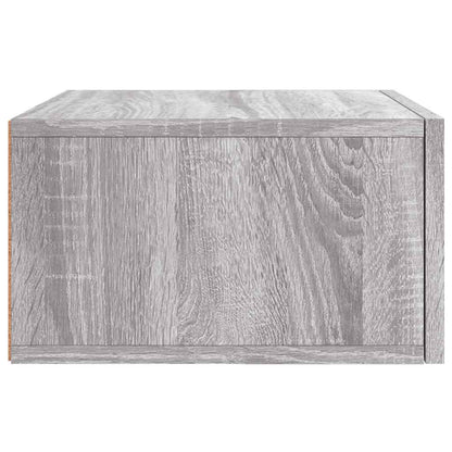 Wall-mounted Bedside Cabinets 2 pcs Grey Sonoma 35x35x20 cm